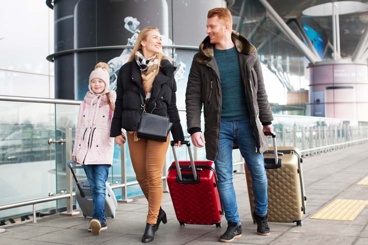 international tourists visiting Japan