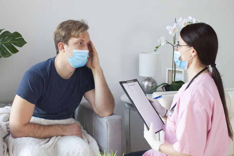 patient and doctor
